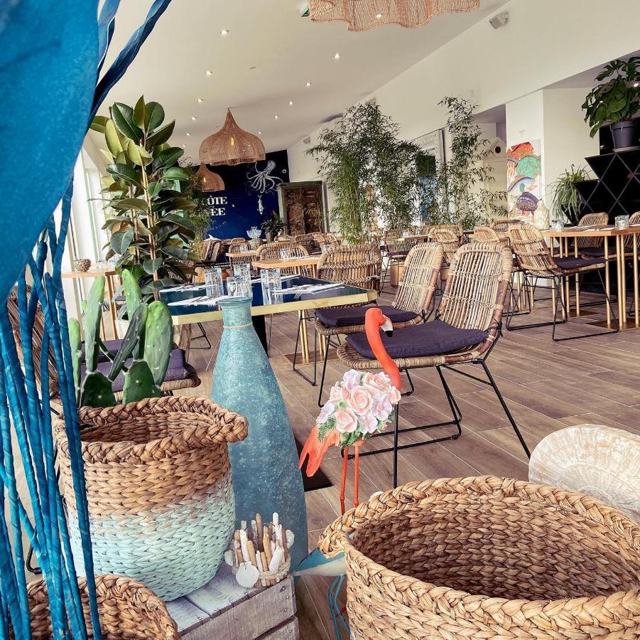 Hotel Restaurant La Cote Revee Leucate Exterior foto